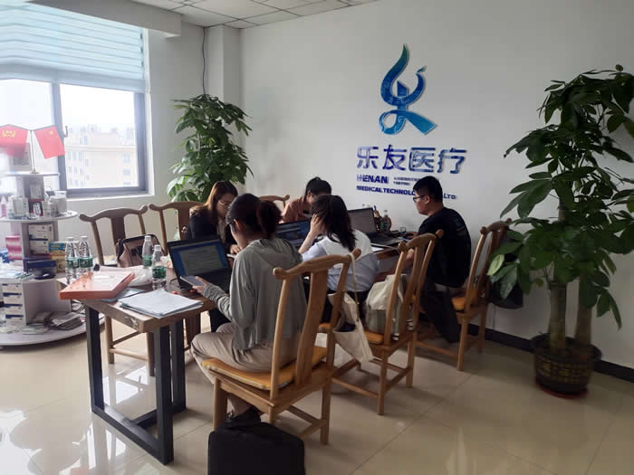 Zhengzhou Ketai came to our company for field investigation and research